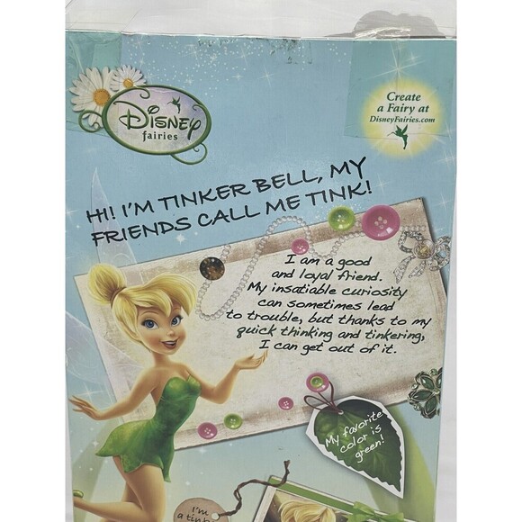 2012 JAKKS PACIFIC DISNEY FAIRIES DOLL TINK VIOLET FLOWER NEW IN BOX - Picture 14 of 16